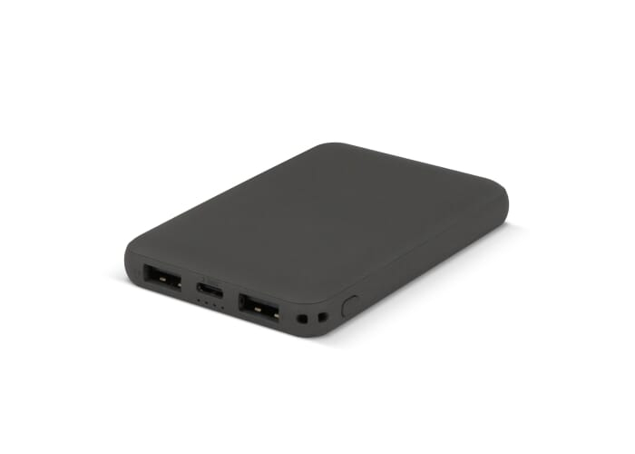 Batterie de secours promotionnelle 5000 mAh Rock Gris foncé